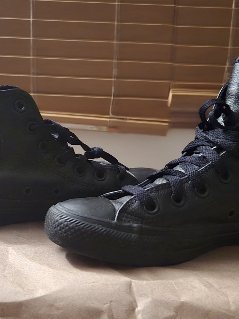 Converse Black High-Top Canvas Sneakers
